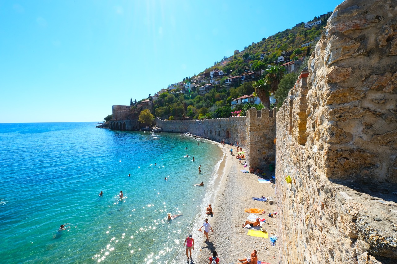 Alanya strand